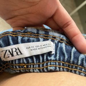 Zara carrot top jeans